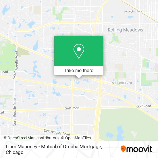 Liam Mahoney - Mutual of Omaha Mortgage map