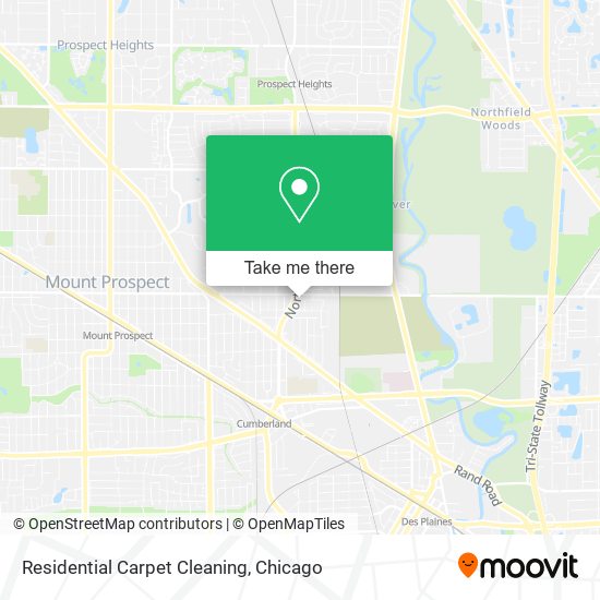 Residential Carpet Cleaning map