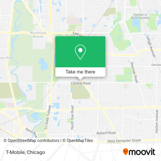 T-Mobile map
