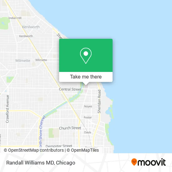 Randall Williams MD map