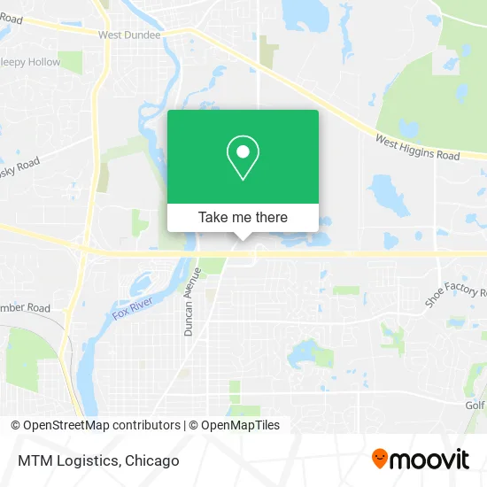 MTM Logistics map