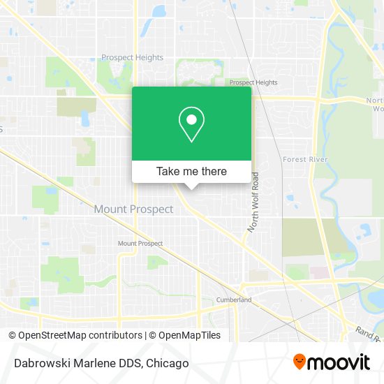 Dabrowski Marlene DDS map