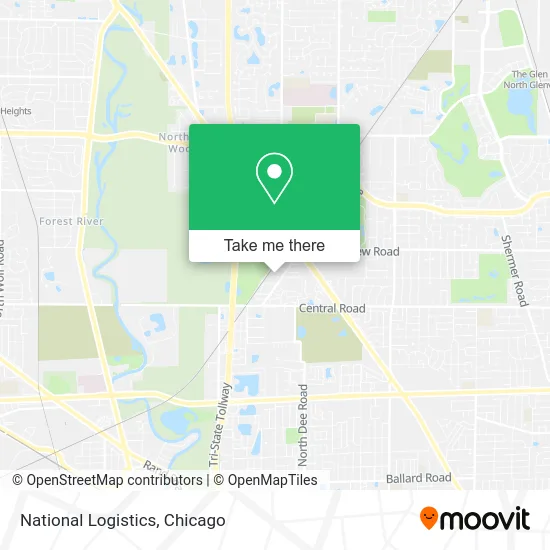 National Logistics map