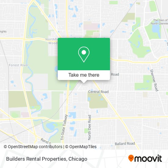 Builders Rental Properties map