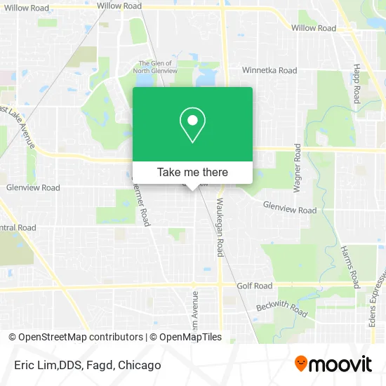 Eric Lim,DDS, Fagd map