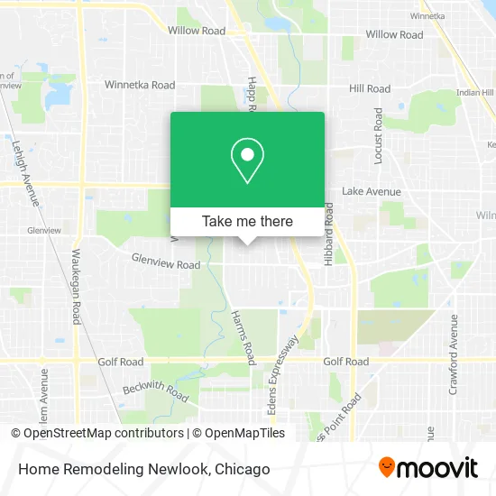 Home Remodeling Newlook map
