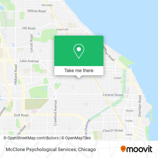 McClone Psychological Services map