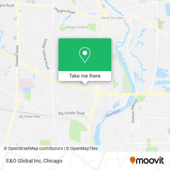 Mapa de E&O Global Inc