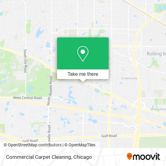 Commercial Carpet Cleaning map