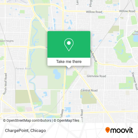 ChargePoint map