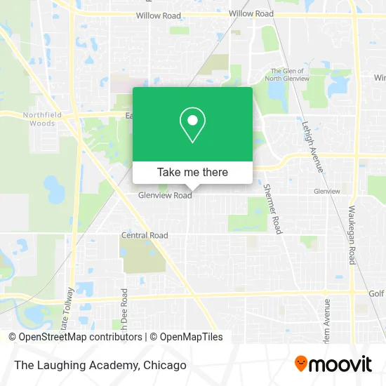 The Laughing Academy map