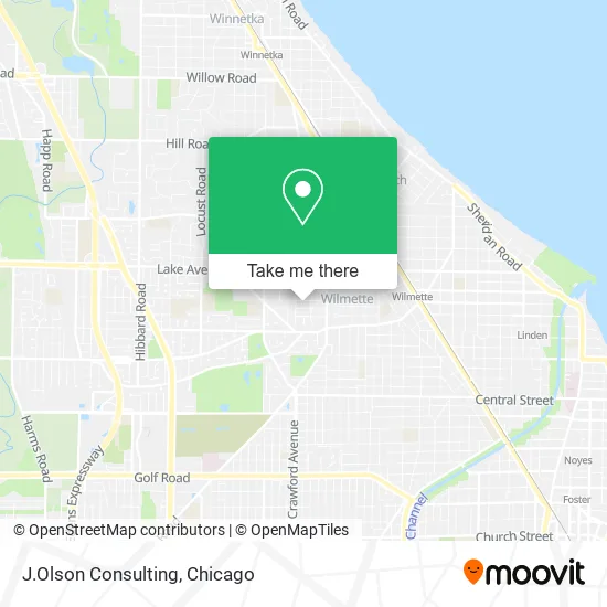 J.Olson Consulting map