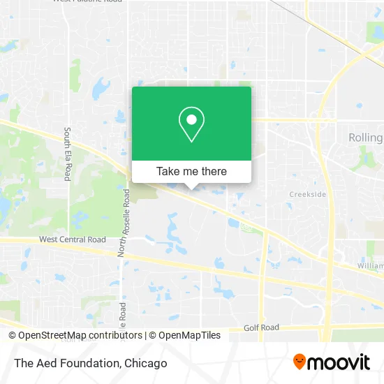 Mapa de The Aed Foundation