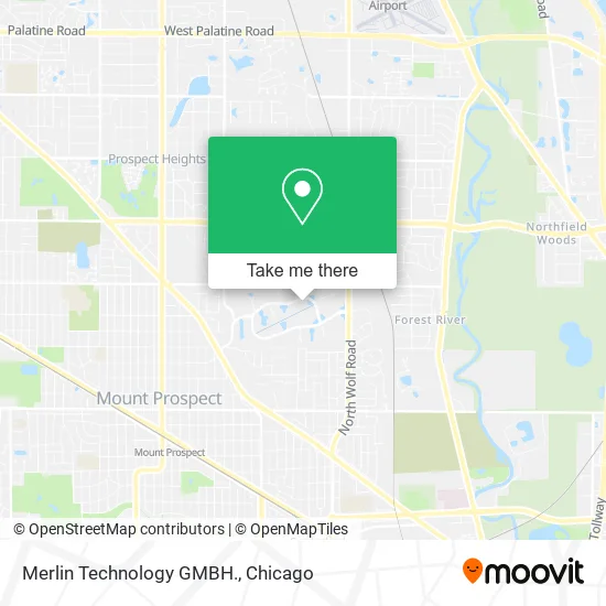 Merlin Technology GMBH. map