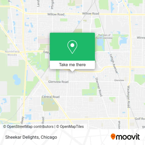 Sheekar Delights map