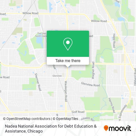 Mapa de Nadea National Association for Debt Education & Assistance