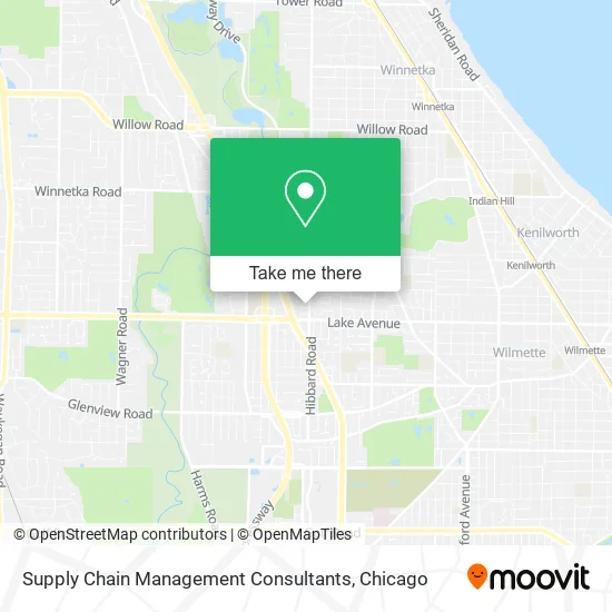Supply Chain Management Consultants map