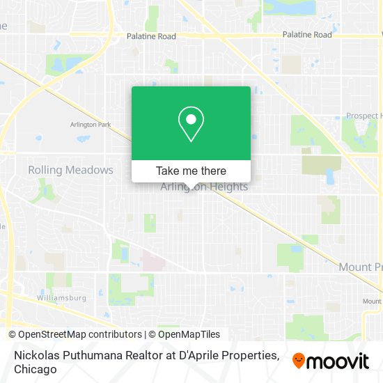 Mapa de Nickolas Puthumana Realtor at D'Aprile Properties