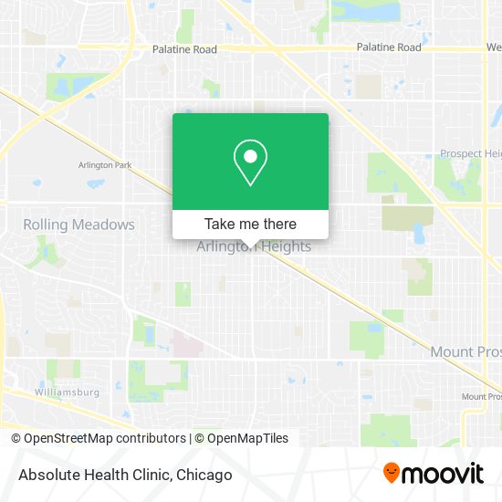 Absolute Health Clinic map