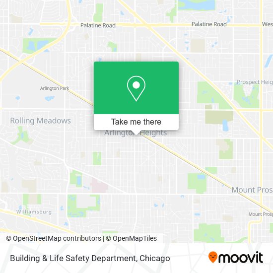 Mapa de Building & Life Safety Department