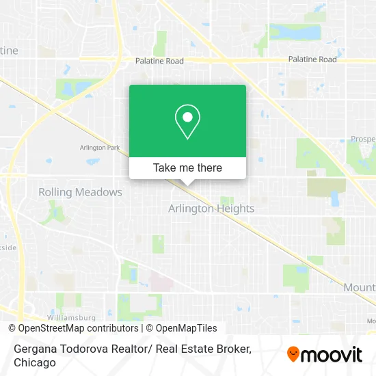 Gergana Todorova Realtor/ Real Estate Broker map