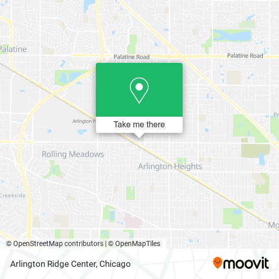 Arlington Ridge Center map