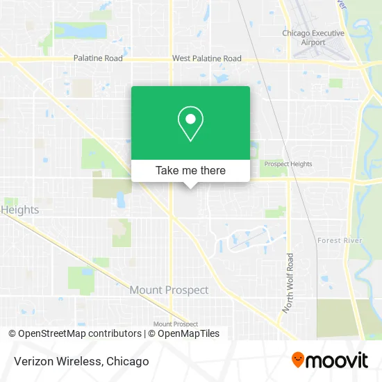 Verizon Wireless map