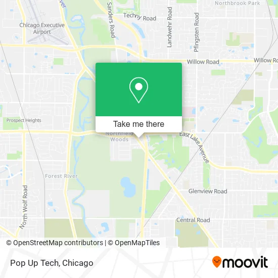 Mapa de Pop Up Tech