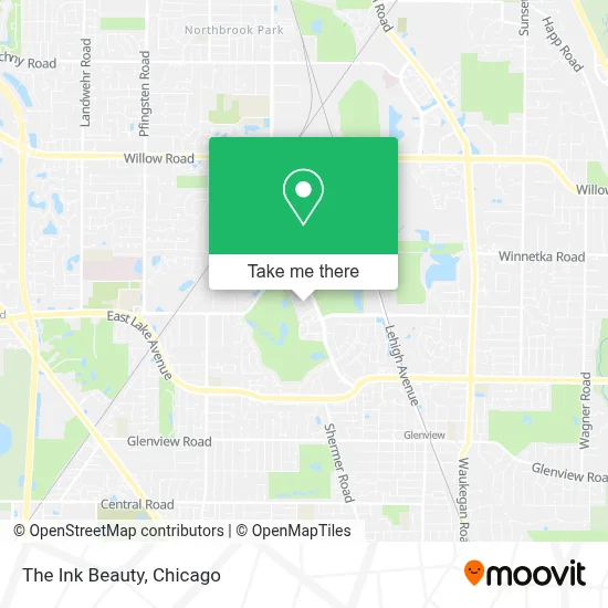 The Ink Beauty map