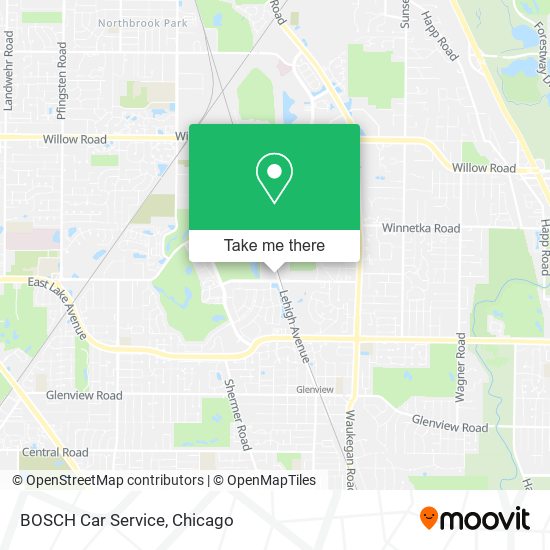 BOSCH Car Service map