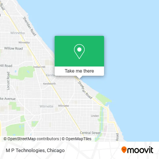 M P Technologies map