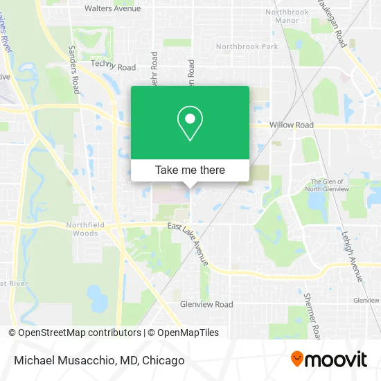 Mapa de Michael Musacchio, MD