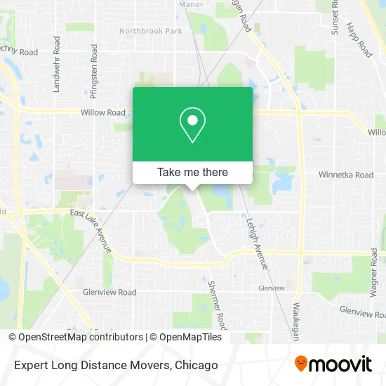 Expert Long Distance Movers map