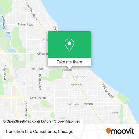 Transition Life Consultants map