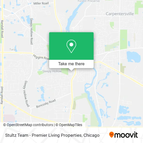 Stultz Team - Premier Living Properties map