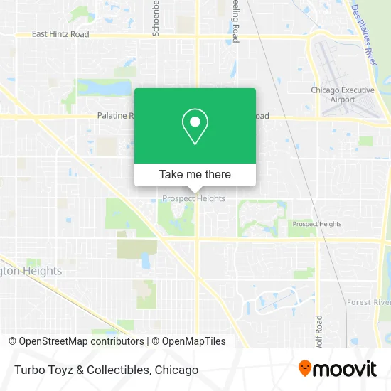 Turbo Toyz & Collectibles map