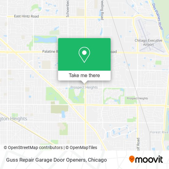 Guss Repair Garage Door Openers map