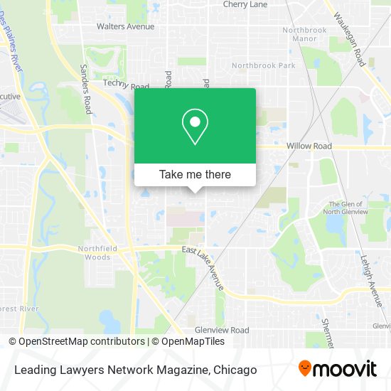 Mapa de Leading Lawyers Network Magazine