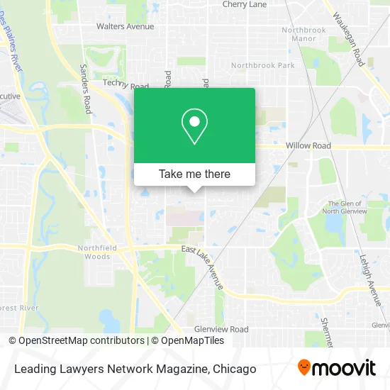 Leading Lawyers Network Magazine map