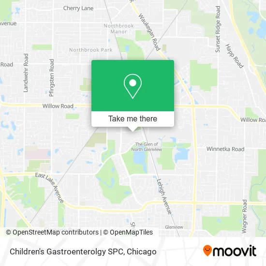 Mapa de Children's Gastroenterolgy SPC