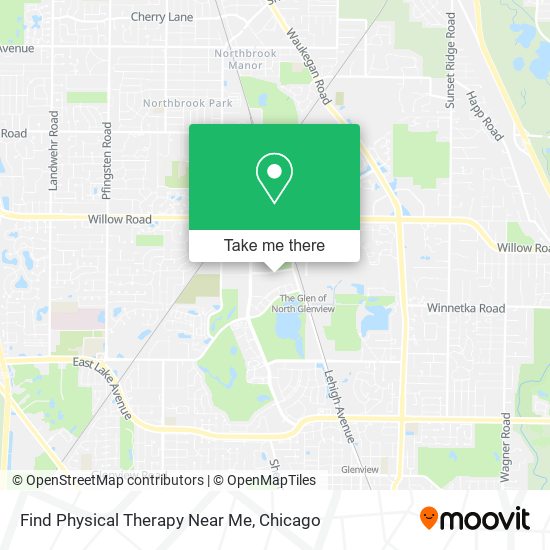 Find Physical Therapy Near Me map