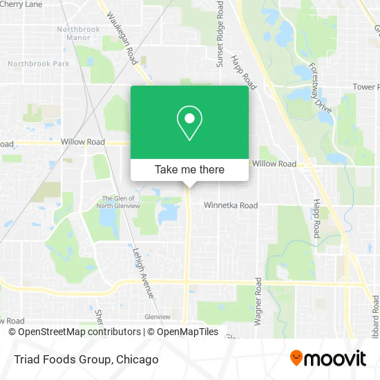 Triad Foods Group map