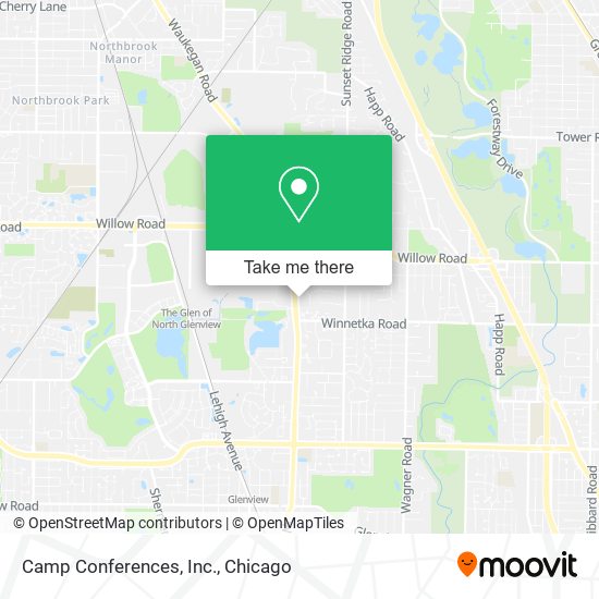 Camp Conferences, Inc. map