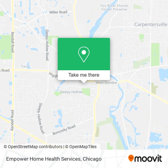 Empower Home Health Services map