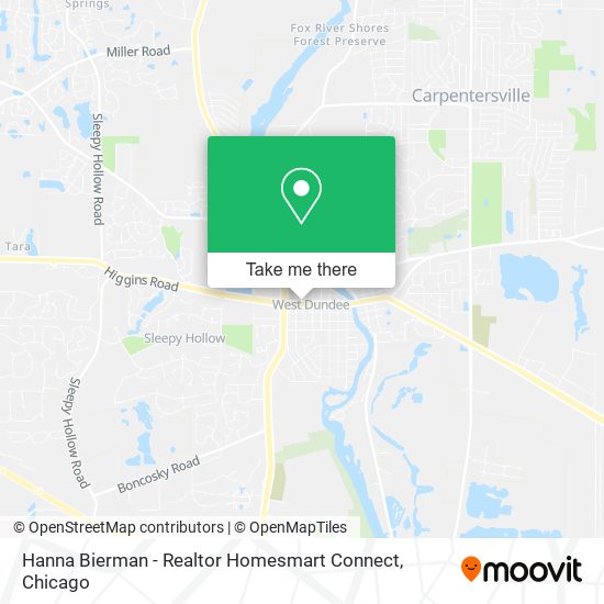 Mapa de Hanna Bierman - Realtor Homesmart Connect