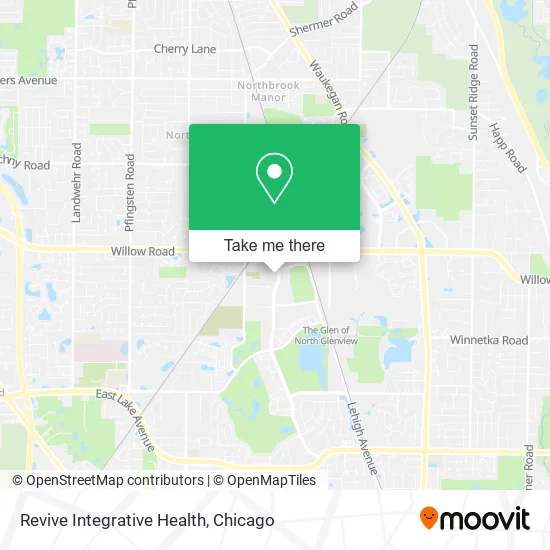 Revive Integrative Health map