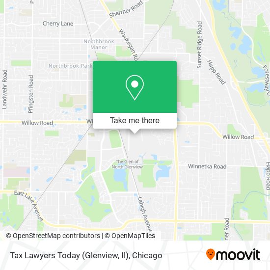 Tax Lawyers Today (Glenview, Il) map