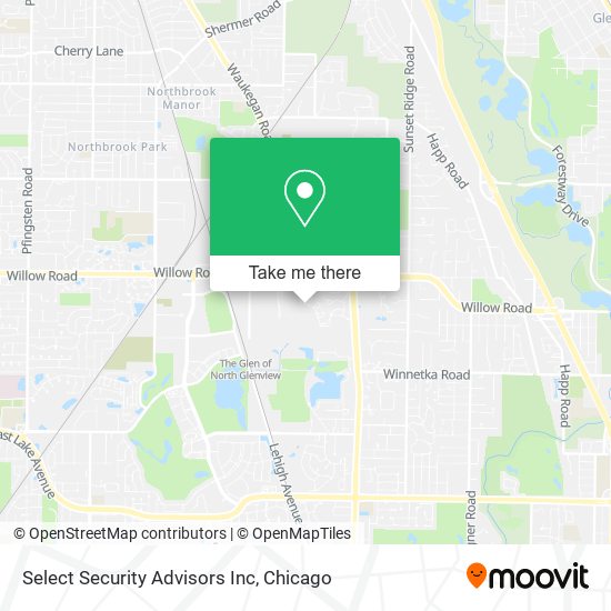 Select Security Advisors Inc map