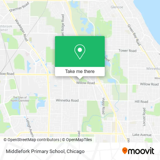 Middlefork Primary School map