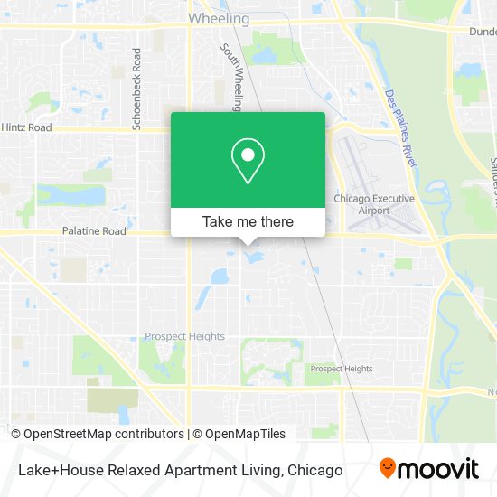 Mapa de Lake+House Relaxed Apartment Living